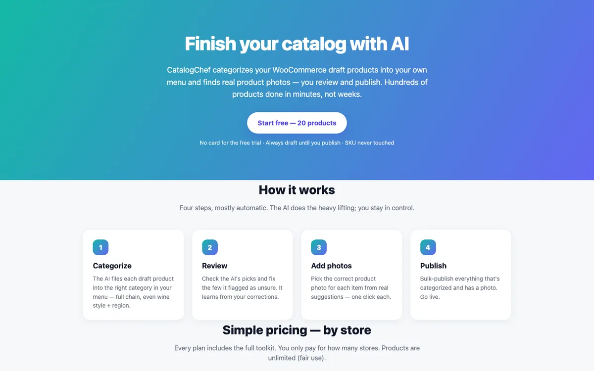 CatalogChef product site